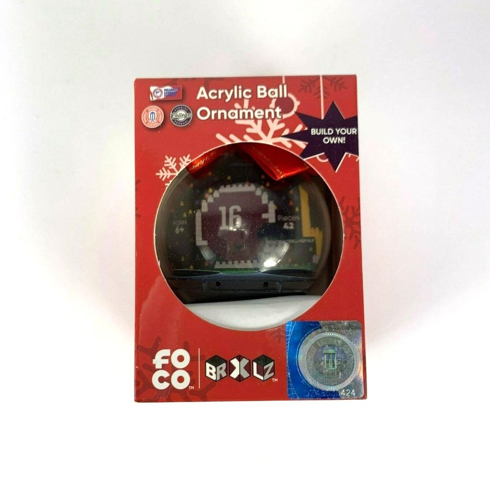 Alabama L Go Ornament Roll Tide NIB NWT Crimson Football Holiday Christmas